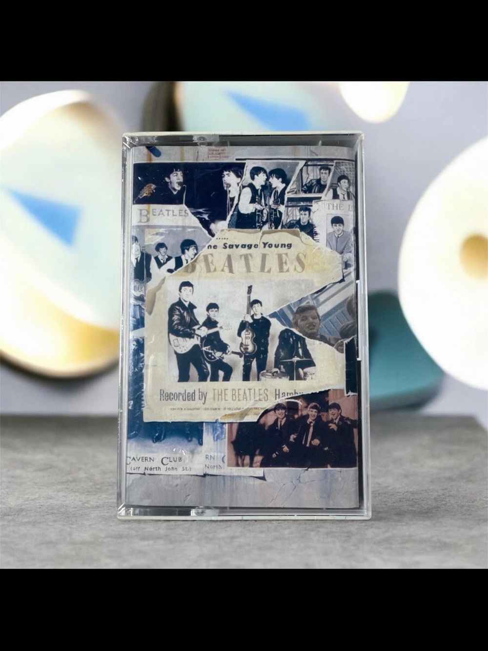 The Beatles Anthology Black and White Collage Cassette brand new sealed